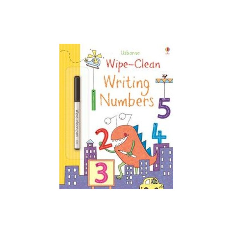 WIPE-CLEAN WRITING NUMBERS