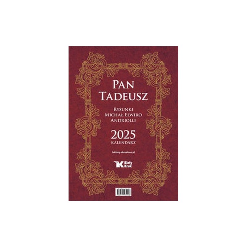 KALENDARZ 2025 PAN TADEUSZ