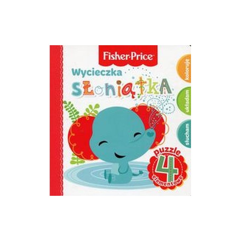 FISHER PRICE PUZZLE WYCIECZKA SŁONIĄTKA