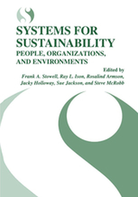 SYSTEMS FOR SUSTAINABILITY - Frank A. Ison Ray L. Stowell