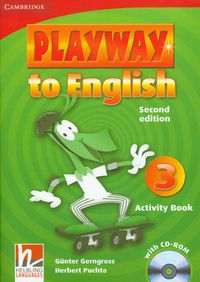 PLAYWAY TO ENGLISH 3 ACTIVITY BOOK WITH CD-ROM - Herbert Puchta