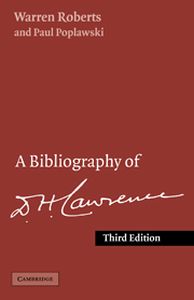A BIBLIOGRAPHY OF D. H. LAWRENCE - Roberts Warren