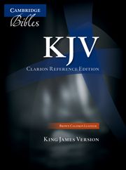 KJV CLARION REFERENCE BIBLE BROWN CALFSKIN LEATHER KJ485:X BROWN CALFSKIN LEAT