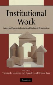 INSTITUTIONAL WORK - B. Lawrence Thomas