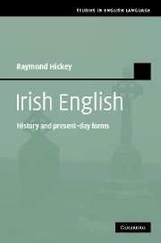 IRISH ENGLISH - Hickey Raymond