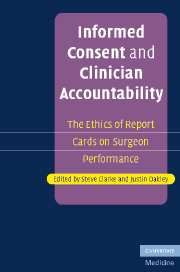 INFORMED CONSENT AND CLINICIAN ACCOUNTABILITY - Clarke Steve