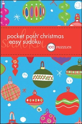 POCKET POSH CHRISTMAS EASY SUDOKU - Puzzle Society The