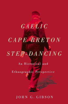 GAELIC CAPE BRETON STEPDANCING - G. Gibson John