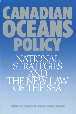 CANADIAN OCEANS POLICY - Mcrae D.m.