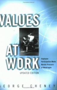 VALUES AT WORK - Cheney George