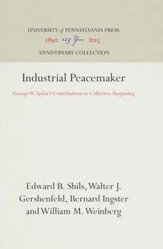 INDUSTRIAL PEACEMAKER - B. Shilswalter J. Ge Edward