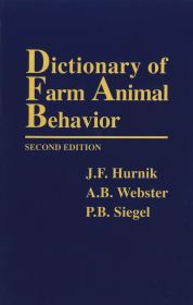 DICTIONARY OF FARM ANIMAL BEHAVIOR - F. Hurnik J.