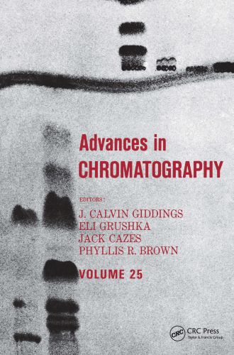 ADVANCES IN CHROMATOGRAPHY - Calvin Giddings J.