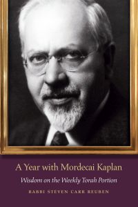 A YEAR WITH MORDECAI KAPLAN - Carr Reuben Steven