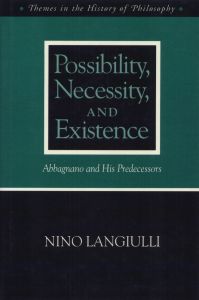 POSSIBILITY NECESSITY AND EXISTENCE - Langiulli Nino