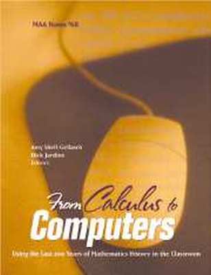 FROM CALCULUS TO COMPUTERS - Shellgellasch Amy