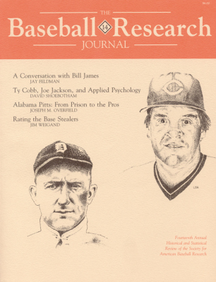 THE BASEBALL RESEARCH JOURNAL (BRJ) VOLUME 14