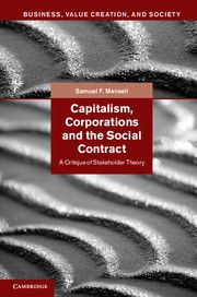 CAPITALISM CORPORATIONS AND THE SOCIAL CONTRACT - F. Mansell Samuel