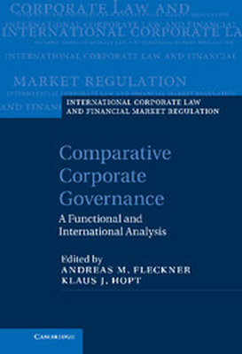 COMPARATIVE CORPORATE GOVERNANCE - M. Fleckner Andreas