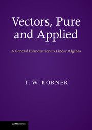 VECTORS PURE AND APPLIED - W. Krner T.