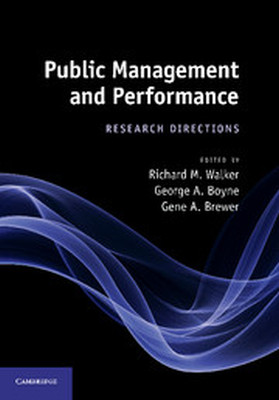 PUBLIC MANAGEMENT AND PERFORMANCE - M. Walker Richard