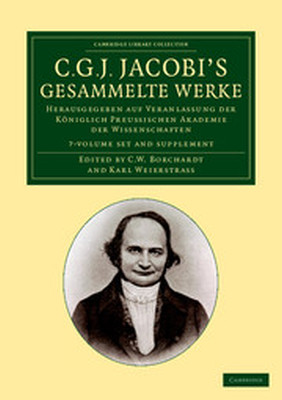 C. G. J. JACOBIS GESAMMELTE WERKE 8 VOLUME SET - Gustav Jacob Jacobi Carl