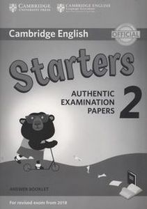 CAMBRIDGE ENGLISH YOUNG LEARNERS 2 FOR REVISED EXAM FROM 2018 STARTERS ANSWER BO