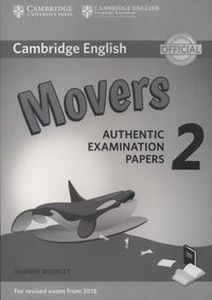 CAMBRIDGE ENGLISH YOUNG LEARNERS 2 FOR REVISED EXAM FROM 2018 MOVERS ANSWER BOOK