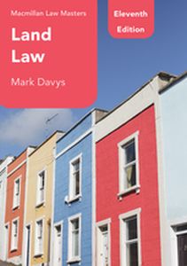 MACMILLAN LAW MASTERS - Mark Davys