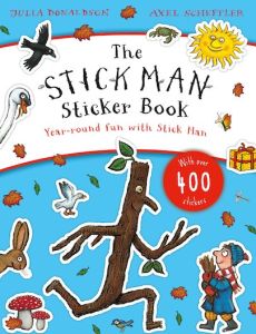STICK MAN STICKER BOOK -  Donaldson