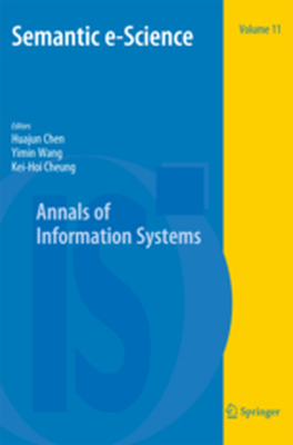 ANNALS OF INFORMATION SYSTEMS - Huajun Wang Yimin Ch Chen