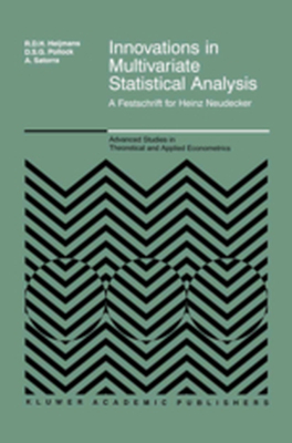 ADVANCED STUDIES IN THEORETICAL AND APPLIED ECONOMETRICS - Risto D.h. Pollock D Heijmans