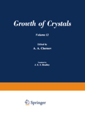 Ż Ż / ROST KRISTALLOV / GROWTH OF CRYSTALS - A. A. Chernov