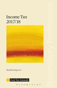CORE TAX ANNUAL: INCOME TAX 2017/18 - Laing Sarah
