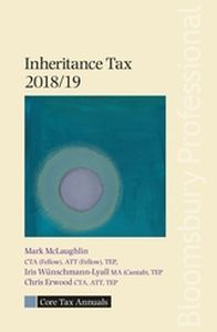 CORE TAX ANNUAL: INHERITANCE TAX 2018/19 - Mclaughliniris W Mark