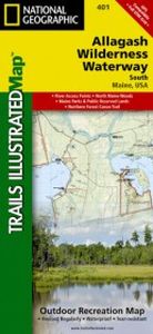 ALLAGASH WILDERNESS WATERWAY SOUTH - Geographic Maps National