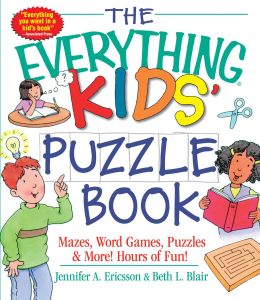 THE EVERYTHING KIDS PUZZLE BOOK - A Ericsson Jennifer