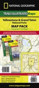 YELLOWSTONE/GRAND TETON NATIONAL PARKS MAP PACK BUNDLE - Geographic Maps National