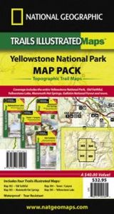 YELLOWSTONE NATIONAL PARK MAP PACK BUNDLE - Geographic Maps National