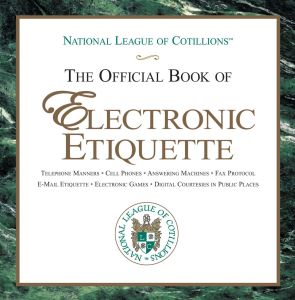 THE OFFICIAL BOOK OF ELECTRONIC ETIQUETTE - Winters Charles