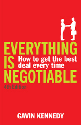 EVERYTHING IS NEGOTIABLE - Kennedy Gavin