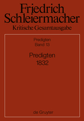 PREDIGTEN 1832 - Schmid Dirk