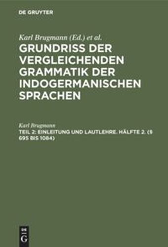 ( 695 BIS 1084) - Brugmann Karl