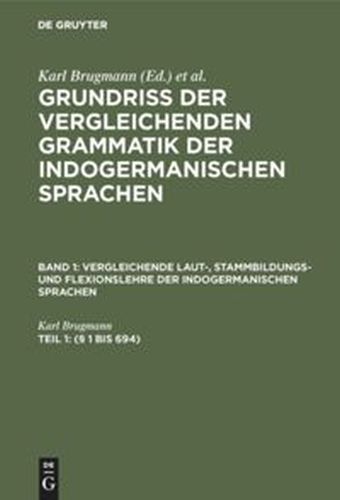 ( 1 BIS 694) - Brugmann Karl