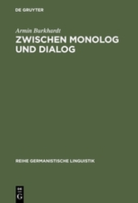 ZWISCHEN MONOLOG UND DIALOG - Burkhardt Armin