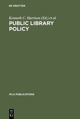 PUBLIC LIBRARY POLICY - C. Harrison Kenneth