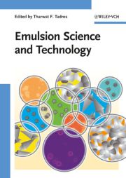EMULSION SCIENCE AND TECHNOLOGY - F. Tadros Tharwat