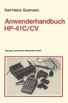 ANWENDERHANDBUCH HP41 C/CV - Karlheinz Gosmann