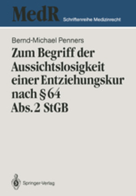 MEDR SCHRIFTENREIHE MEDIZINRECHT - Berndmichael Penners