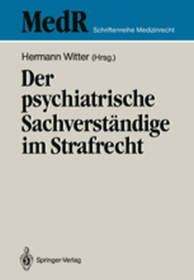 MEDR SCHRIFTENREIHE MEDIZINRECHT - P.h. Witter Hermann Bresser